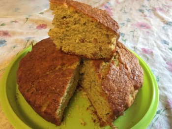 Torta zucchine e nocciole