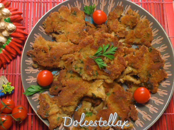 Cotolette di funghi pleurotus