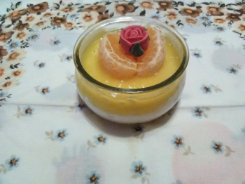 cheesecake in barattolo all'arancio (Sfida)