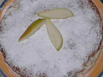 torta ricotta e pere