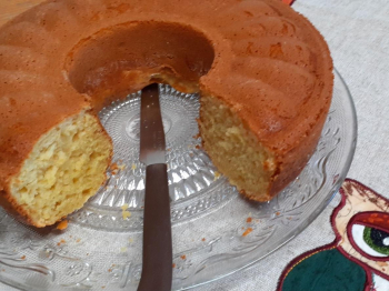 Ciambella alla purea di mele