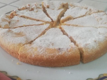 Torta alla crema di limone