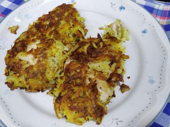 Petto di pollo in crosta di patate