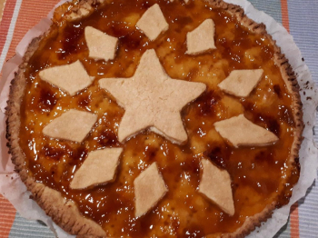 Crostata con farina di mais👩‍🌾🌽