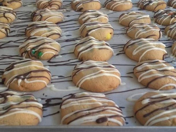 Biscotti con canditi e cioccolato