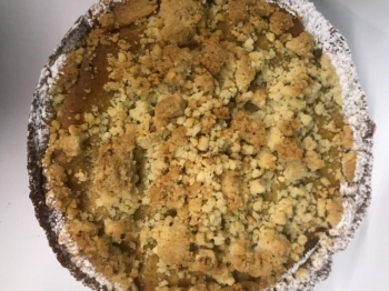 Apple crumble