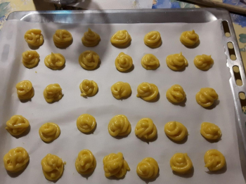 Pasta choux alla vaniglia