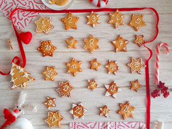 BISCOTTI PER IL CALENDARIO DELL'AVVENTO