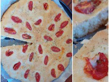 Focaccia salata con patate