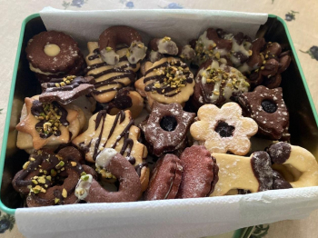 Scatola di biscotti Natalizi🎄☃️