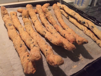Grissini con olive