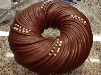 Treccia al cioccolato