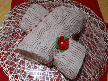 Tronchetto di Natale al pistacchio🎄