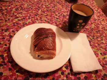 Saccottini veloci con ricotta e cioccolato