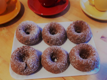 Ciambelle al cacao 🍩🍫