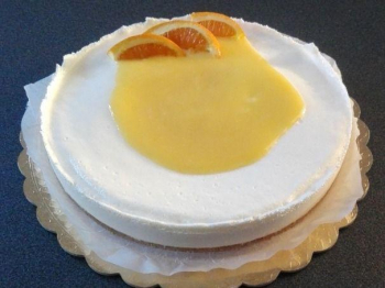 Cheesecake all'arancia