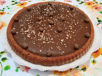Crostata al cioccolato al latte