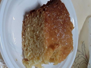 Ciambella ricotta, mandorle e miele