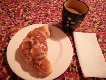 Cornetti light e veloci alla crema