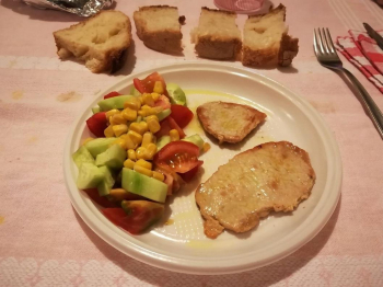 Scaloppine al vino e limone