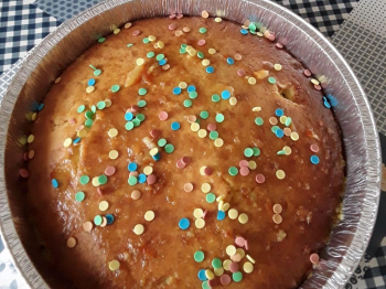 * TORTA AGLI AGRUMI CON.......CORIANDOLI *