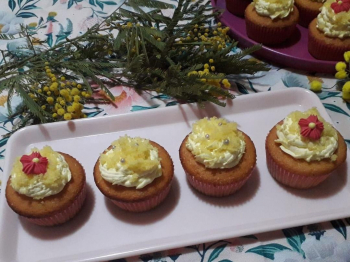 Cupcake mimosa al limone💖