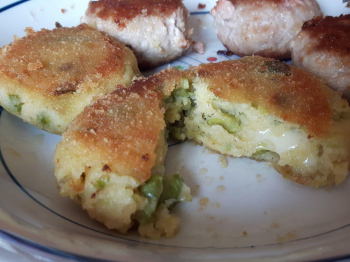 Polpette filanti ai piselli di Benedetta Rossi