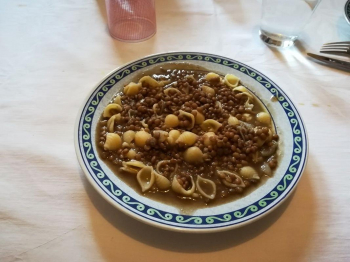Conchigliette con le lenticchie e spezie