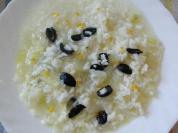 Risotto finocchi e arance