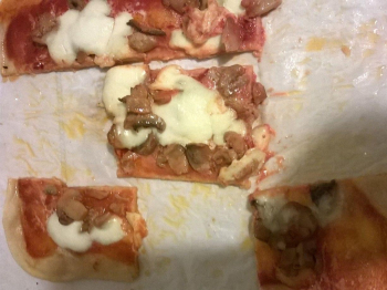 Pizza ai funghi