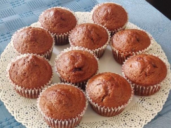 Muffin lamponi e cioccolato