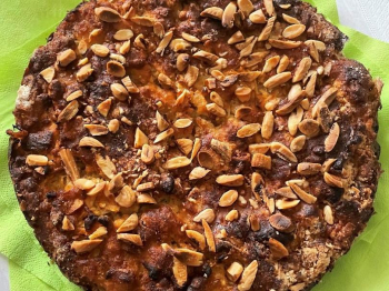 Torta di mele senza impasto