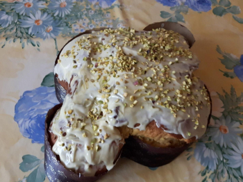 Colomba al pistacchio