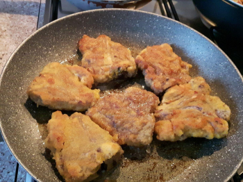 Costolette d'agnello impanate