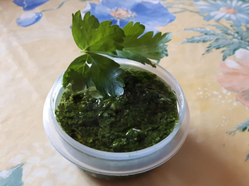 Salsa verde al prezzemolo