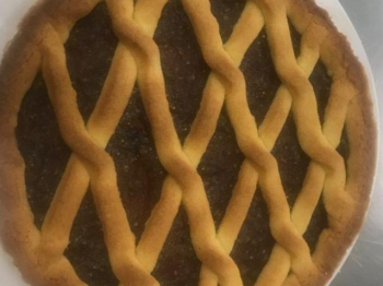Crostata ai fichi con frolla allo yogurt