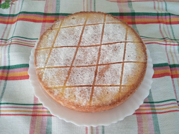 Torta con farina di mais