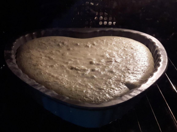 Pan di spagna arancia e mandorla