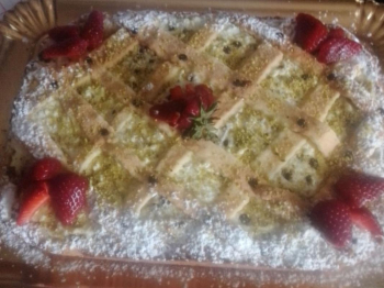 Crostata ricotta e pistacchio🌹