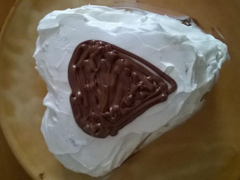 Cuore per la mamma (fatta e decorata dai miei bimbi)