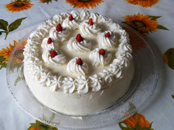 Torta girella alle fragoline