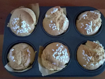 Muffins con zuccherini