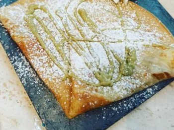 Crepes al pistacchio