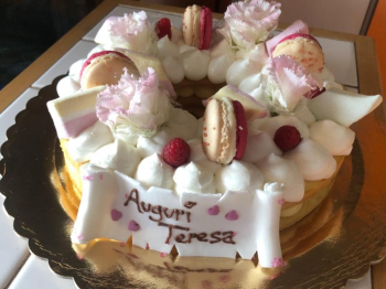 Cream tart fiorita