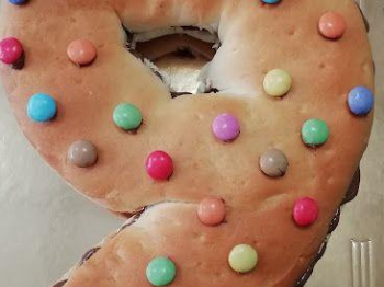 Pane e nutella di compleanno