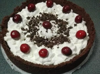 Crostata foresta nera senza cottura