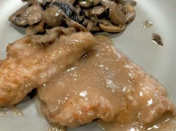 Scaloppine ai funghi