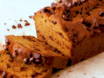 Plumcake zucca e gocce di cioccolato
