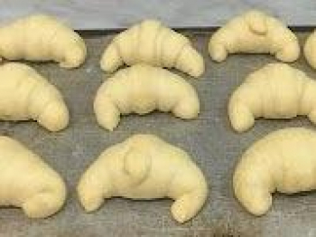 Cornetti di pan brioches
