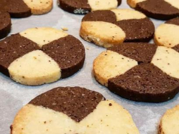 Biscotti bicolore